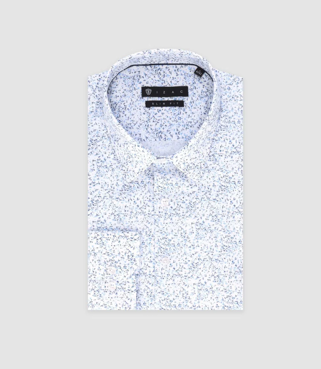 Chemise ville bleu 