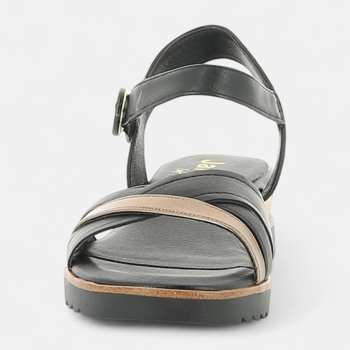 Nu-pieds Femme noir