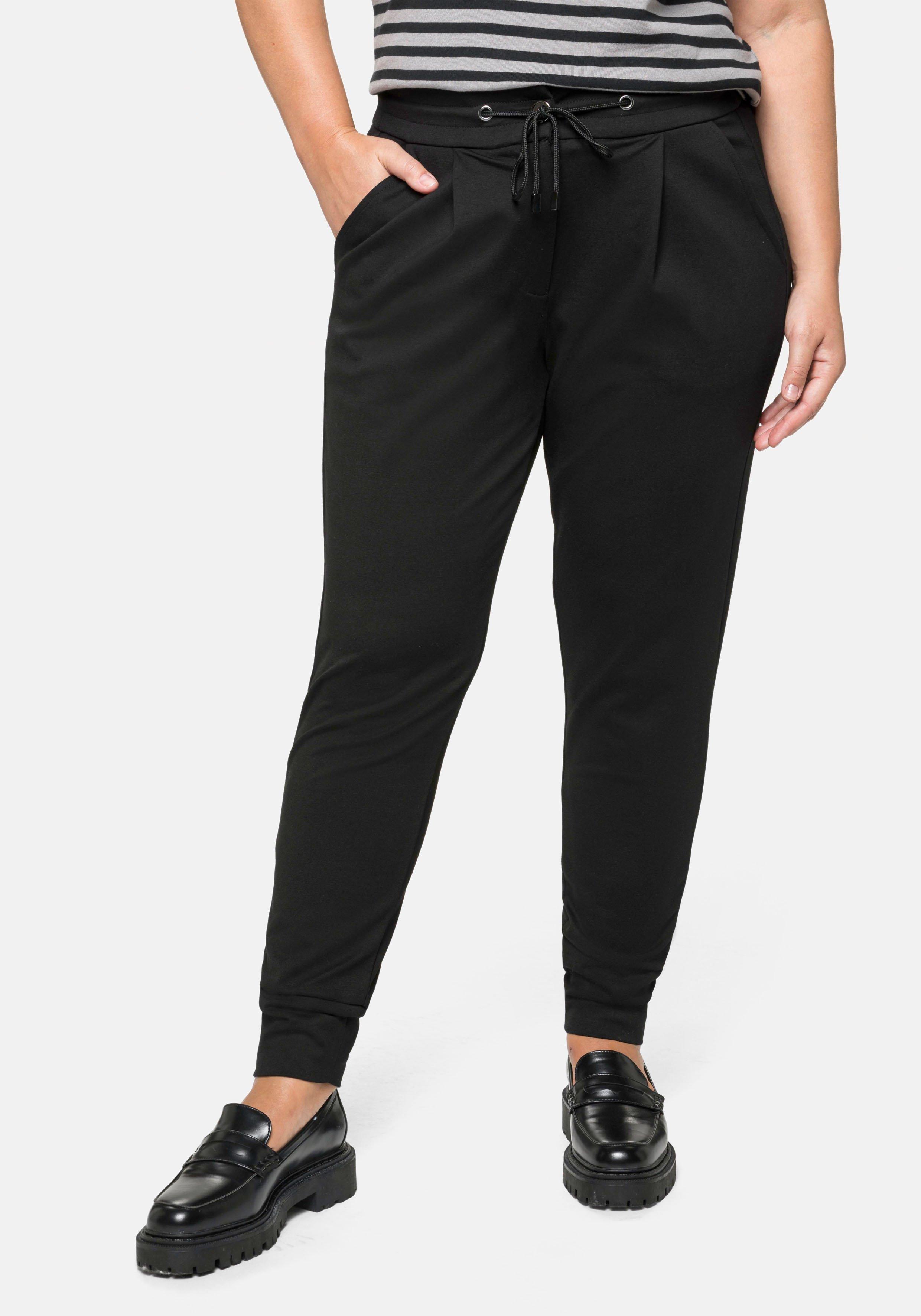 Joggpants mit Schlupfbund, aus Interlock-Qualität