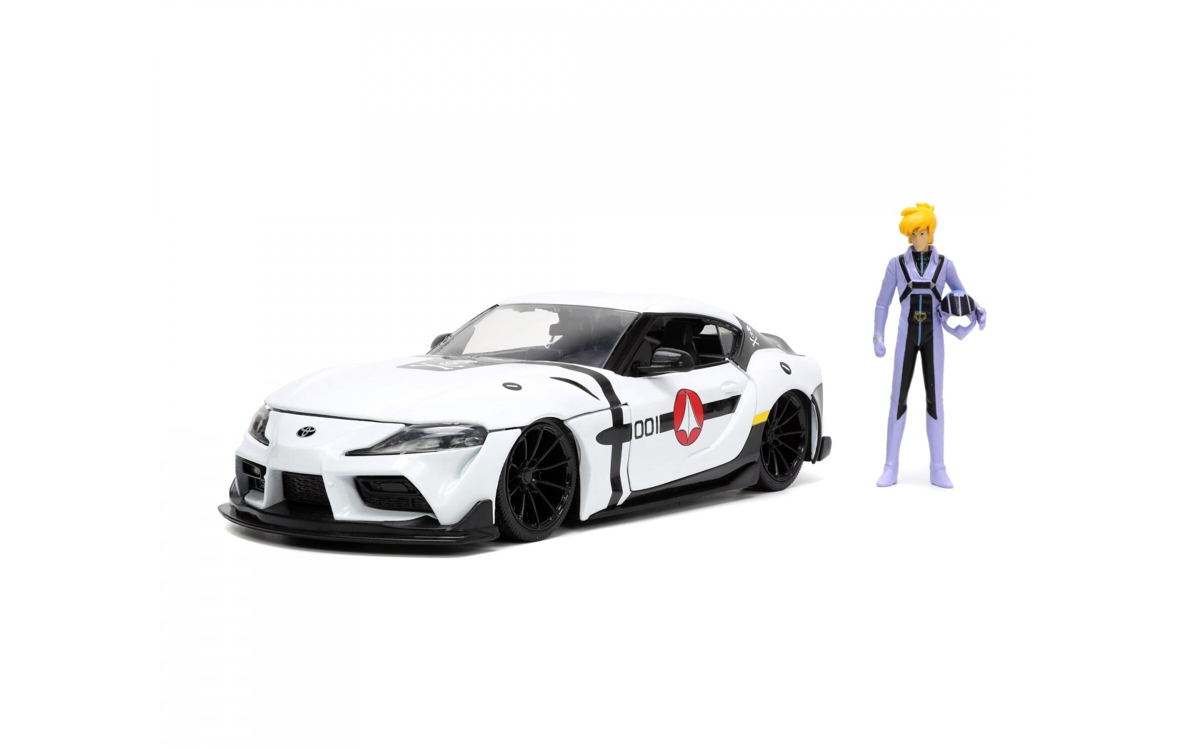 Toyota Supra MK5 Robotech R. Fokker 1:24R. Fokker aus der Robotech Anime Serie mit 2020 Toyota Supra Modellauto
