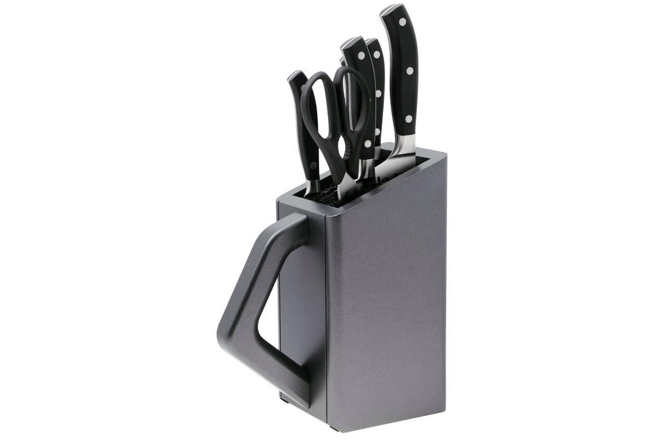 Victorinox Grand Maître Cutlery Block 7.7243.6, POM, 7-delige messenset incl. blok