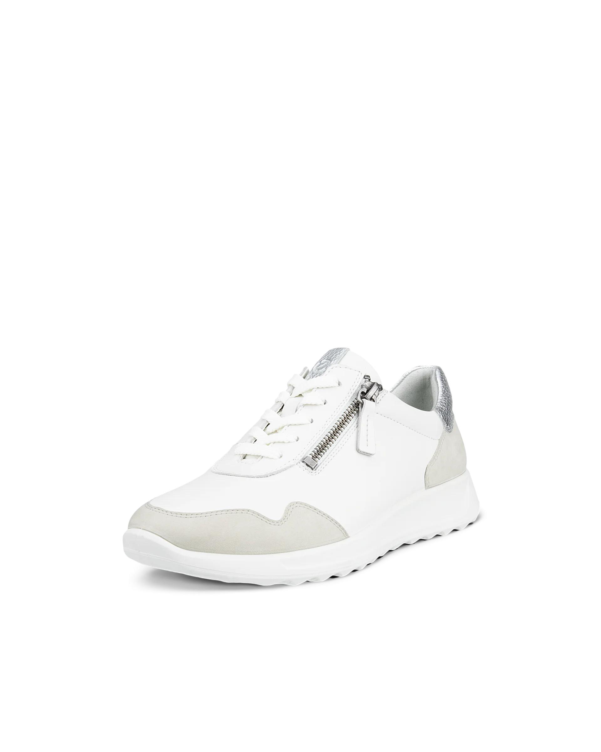 ECCO FLEXURE RUNNER W Damen Ledersneaker Weiß