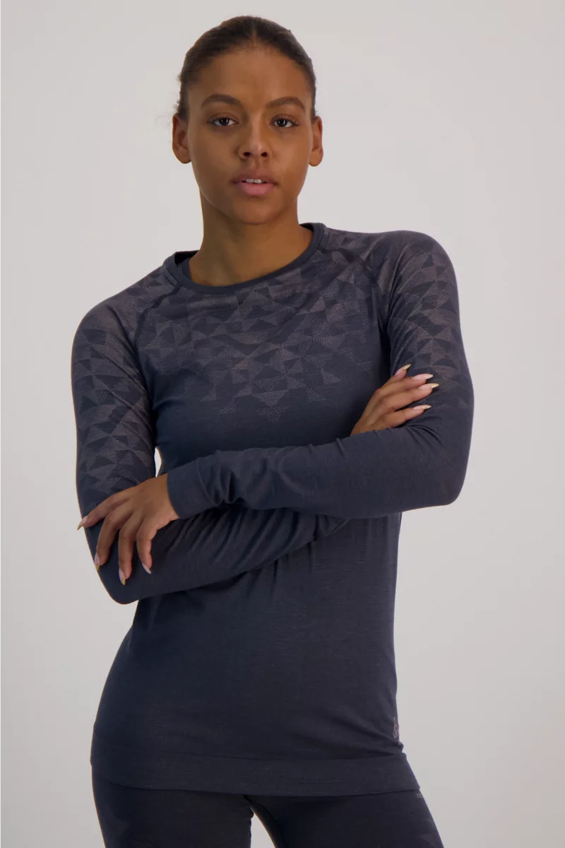 Odlo Kinship Performance Wool 200 Warm Damen Thermo Longsleeve