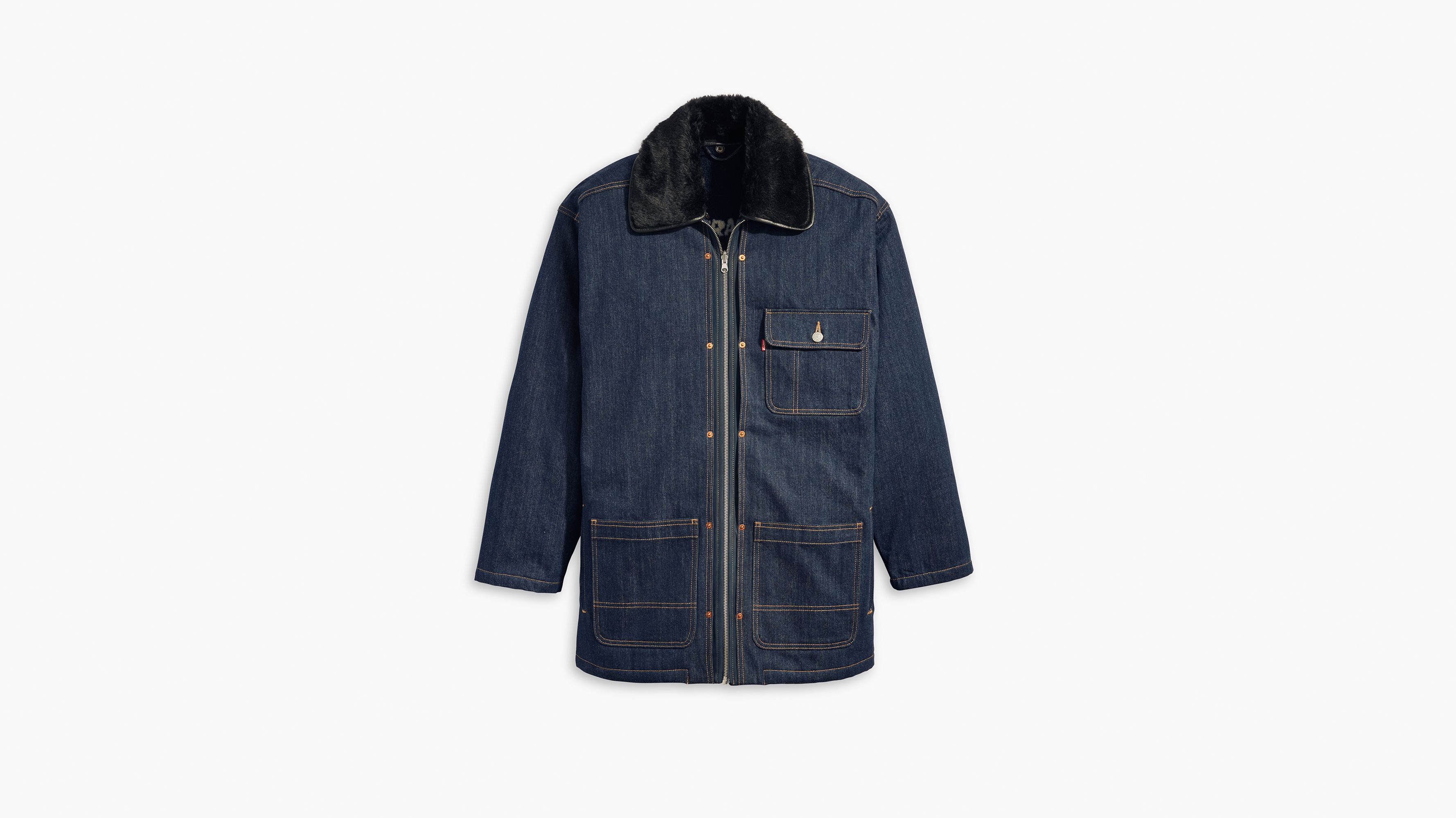 Levi's® x KENZO Reversible Parka - Indigo Rinse - Bleu