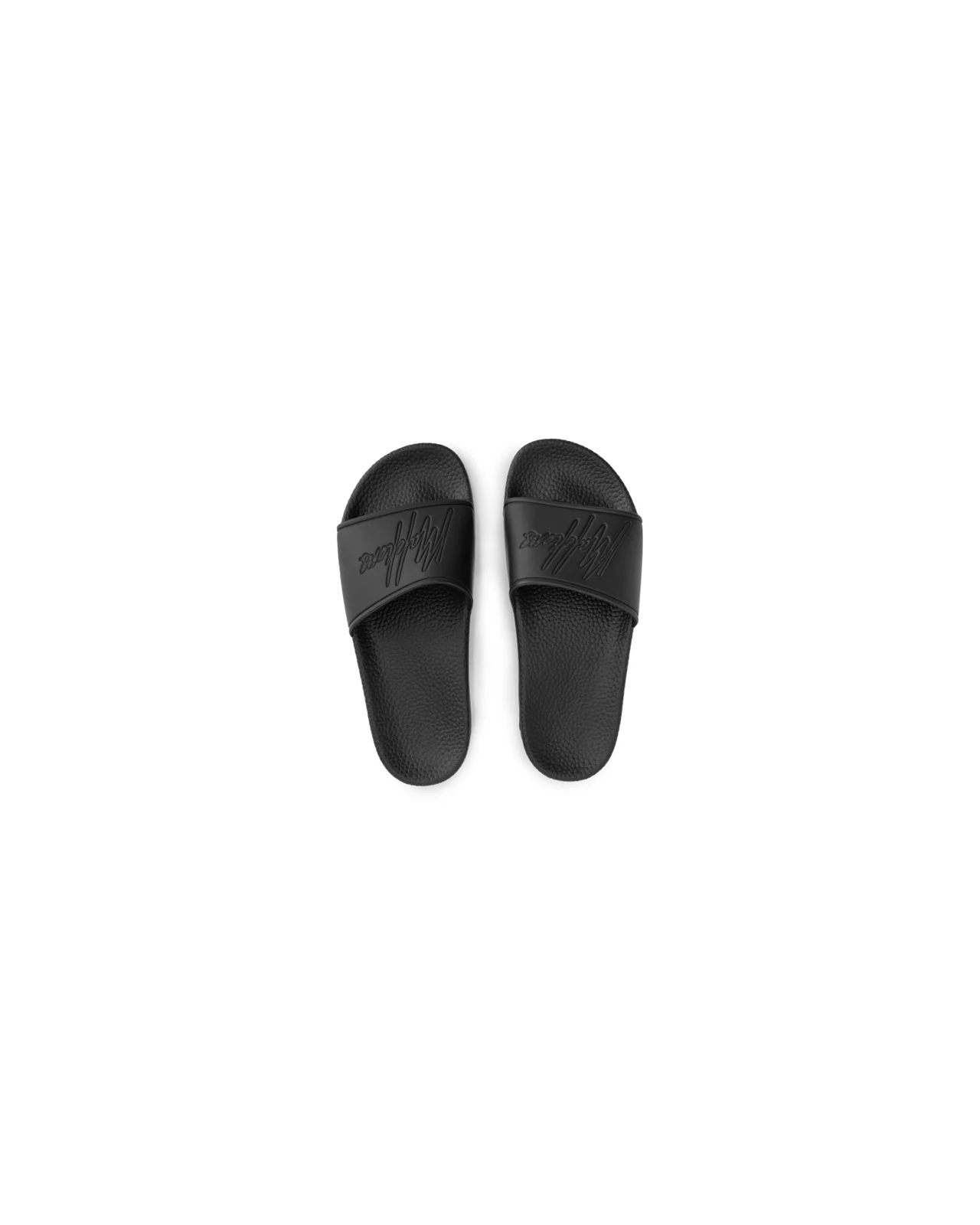Malelions Signature Slippers Dames Zwart