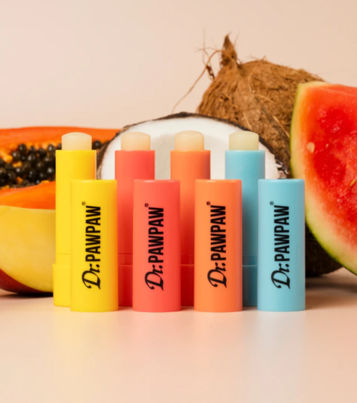 Dr. Paw Paw - Conjunto de Bálsamos Labiais Original e Tropical Balms