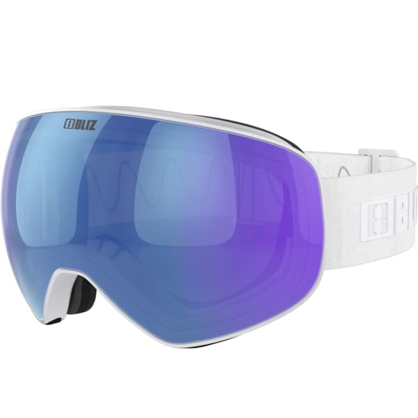 Masque de ski BLIZ FLOZ MATT WHITE/BROWN W BLUE MULTI