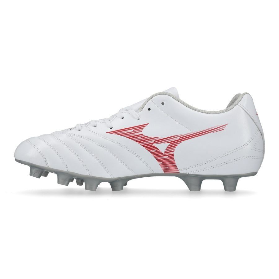 Mizuno Monarcida Neo lll Select FG/AG Charge - Blanc/Radiant Red