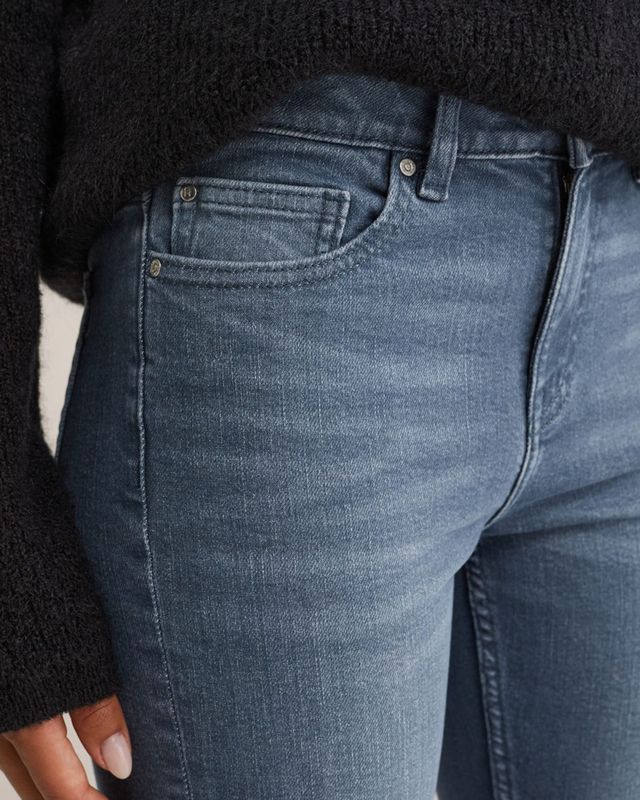 WE Fashion - Blue Ridge - Flared Jeans - Medium Blue Denim