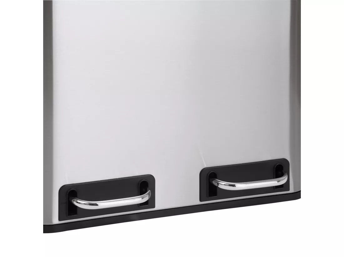 Poubelle de tri 30L en inox