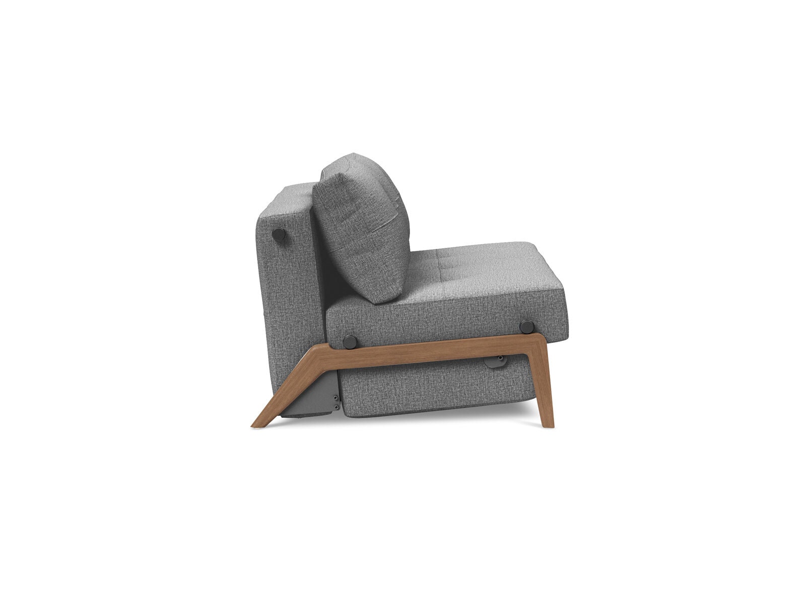 INNOVATION LIVING Schlafsofa KAROI Eiche natur /Twist granite