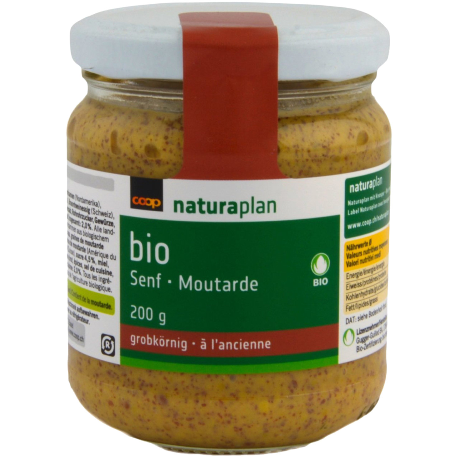 Naturaplan Bio Senf grobkörnig
