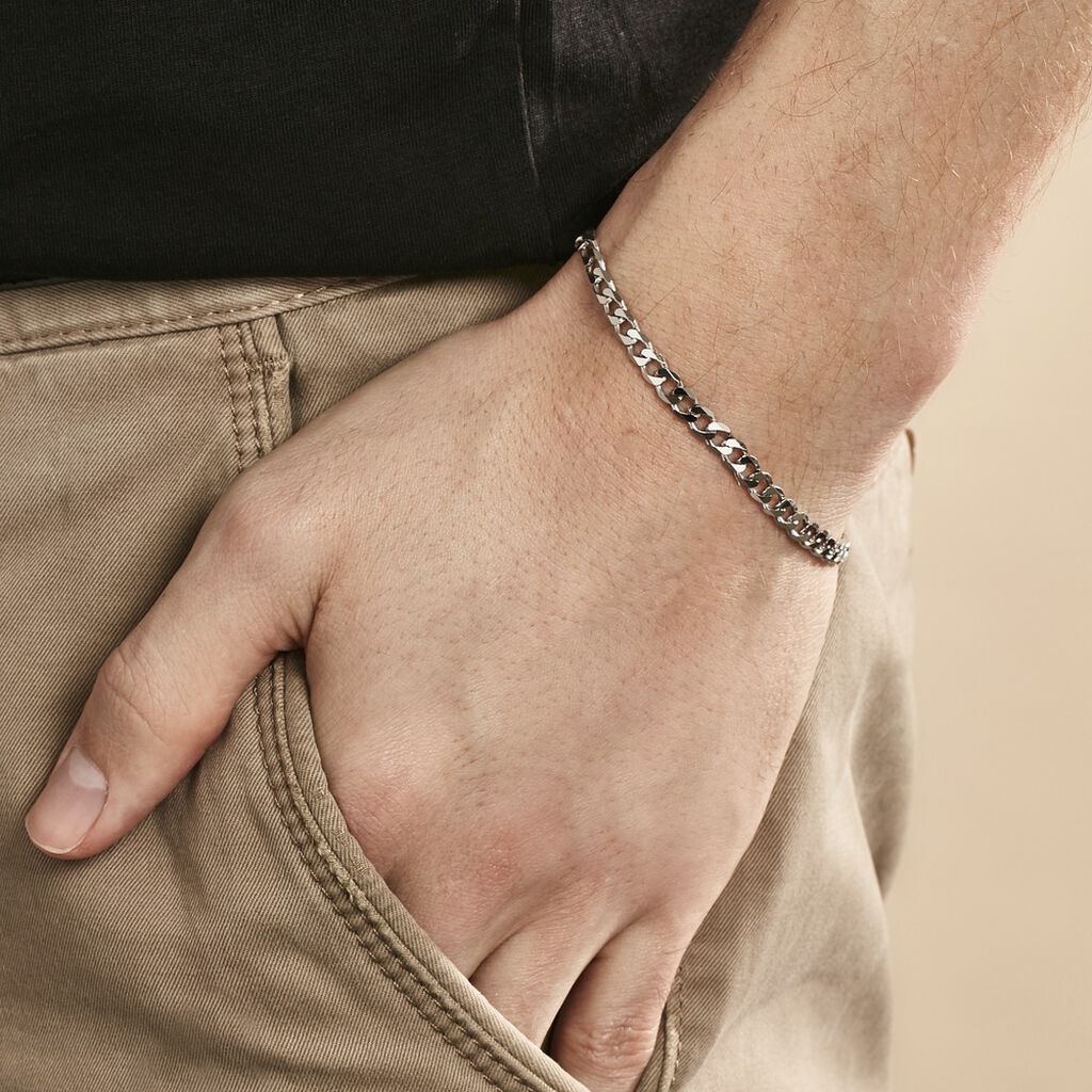 Bracelet Maille Argent Casper