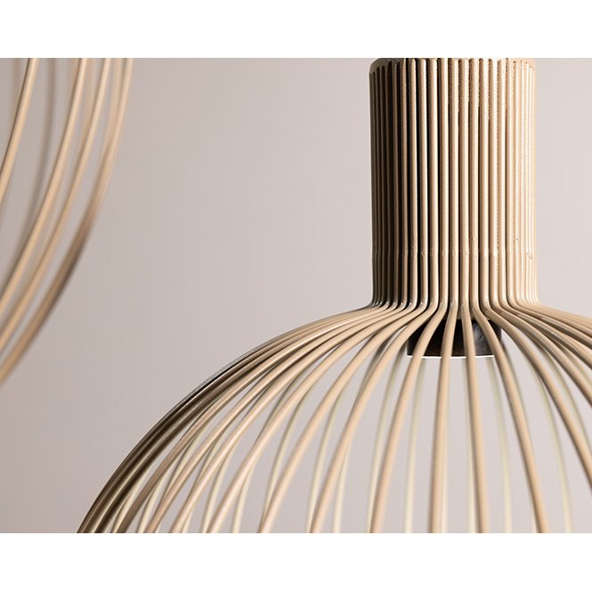 ETH Wire hanglamp 40cm 1x E27 mat zand