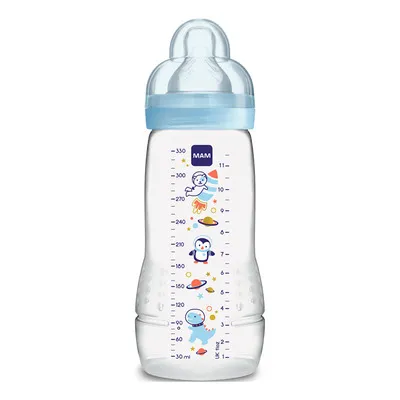 MAM Easy Active Sutteflaske 330 ml - Blå - 1 stk.
