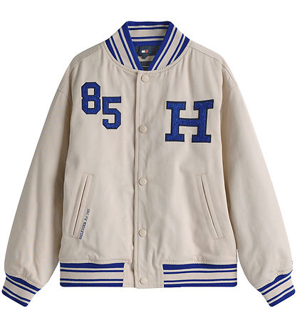 Tommy Hilfiger Jacke - Twill Abzeichen Varsity - Classic+ Beige