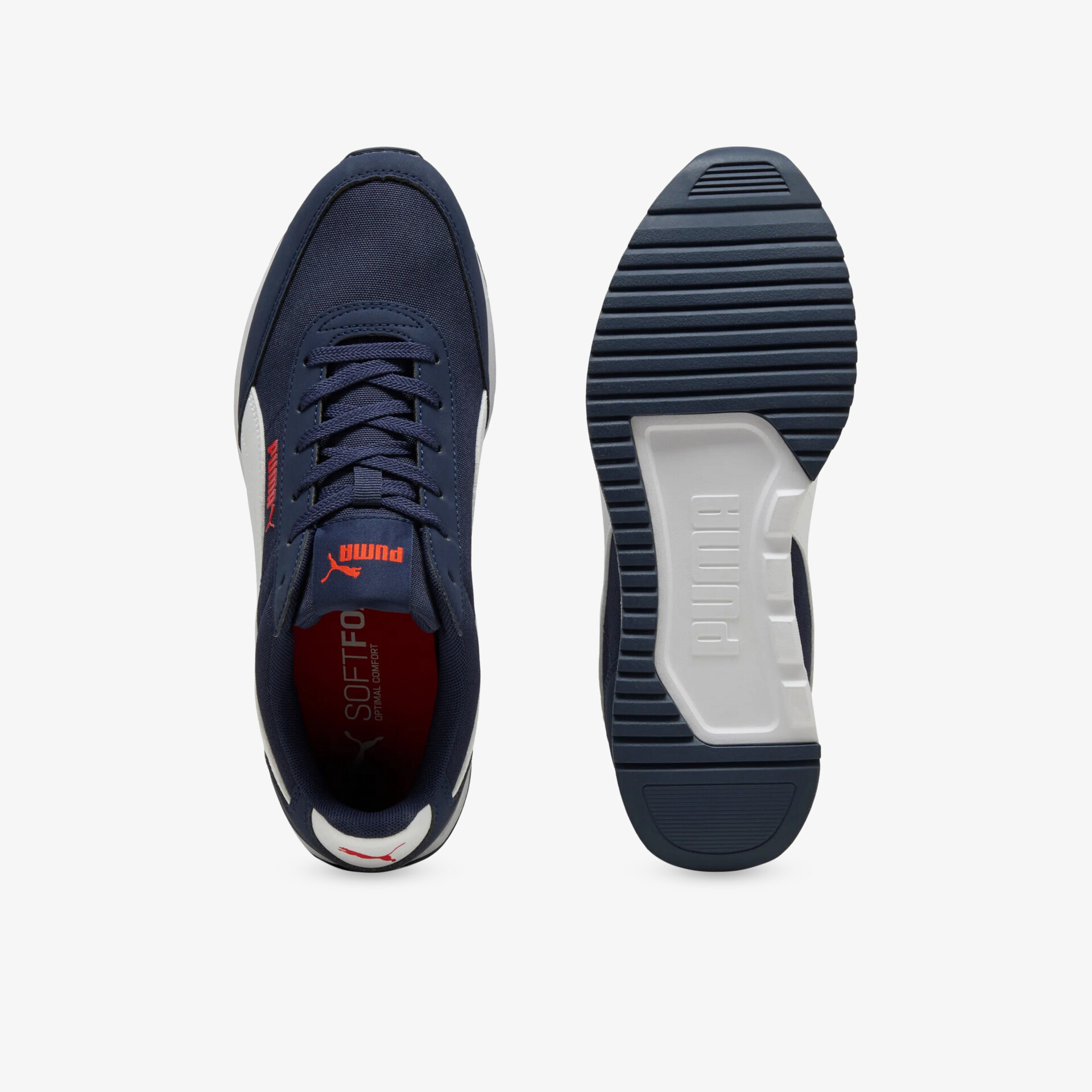 PUMA R78 Lightwind Herren Sneaker Low blau