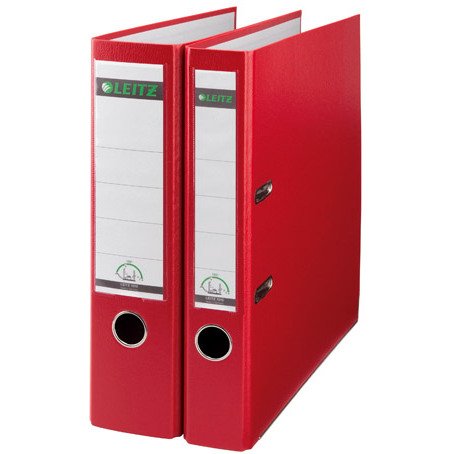 Classeur à levier plastifié Leitz 180° A4 - Dos 8 cm