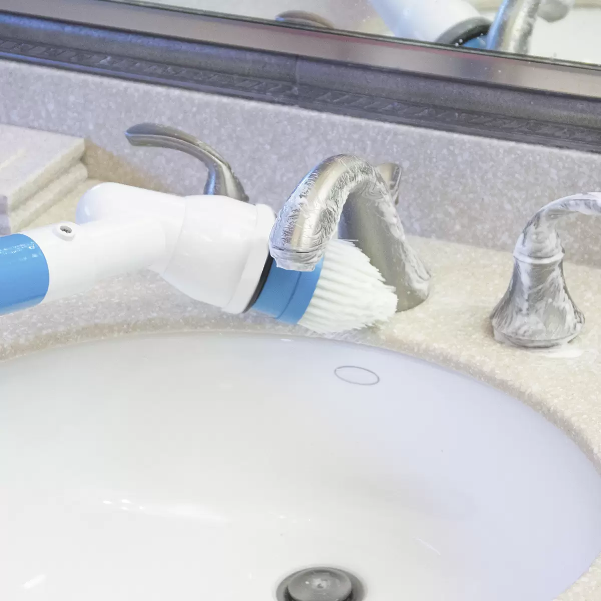 Hurricane Spin Scrubber weiss,blau