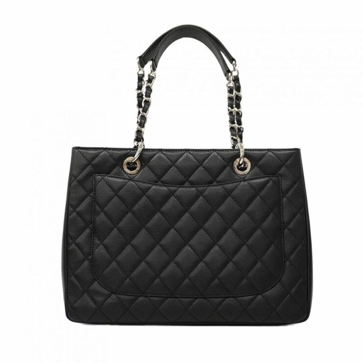 Chanel Vintage Chanel Shopper Black