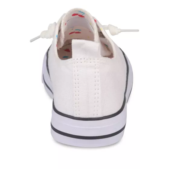 Baskets BLANC LOVELY SKULL
