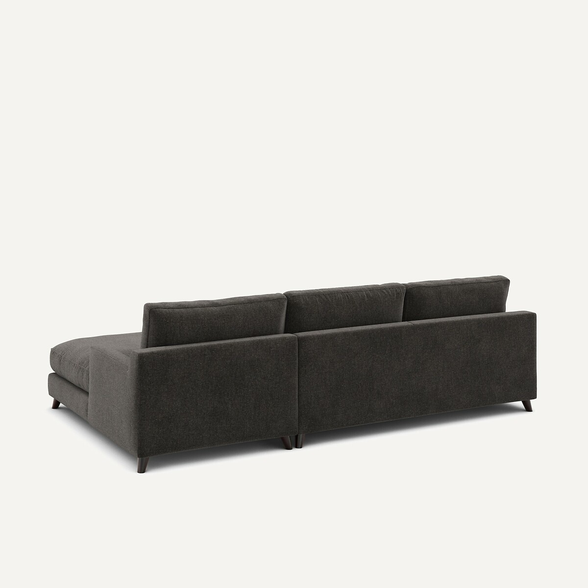 AM.PM<br>Sofá de canto em veludo chenille, Alwine