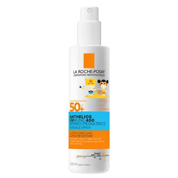 La Roche Posay Anthelios UV MUNE 400 Dermo-Pediatrics spray invisível FPS 50+ 200ml