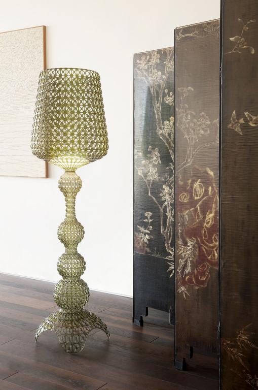 Kartell Kabuki vloerlamp LED groen