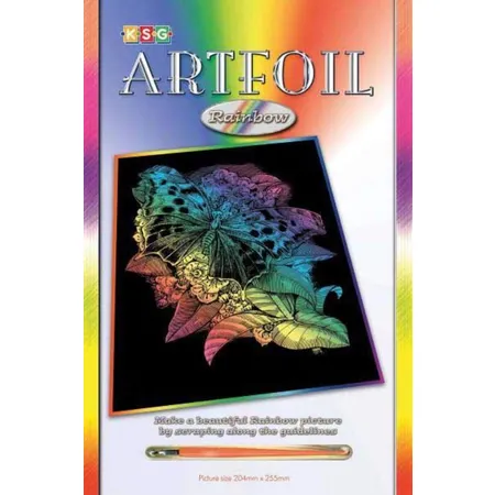 Mammut Artfoil Rainbow Schmetterling, ca. 25,5 x 20,4 cm