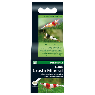 Dennerle Nano Crusta Mineral Lebenswichtige Mineralien für Garnelen - 35g