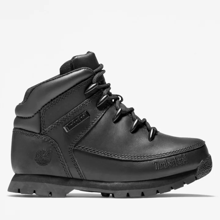 Chaussure de randonnée Euro Sprint pour enfant en Noir verni
