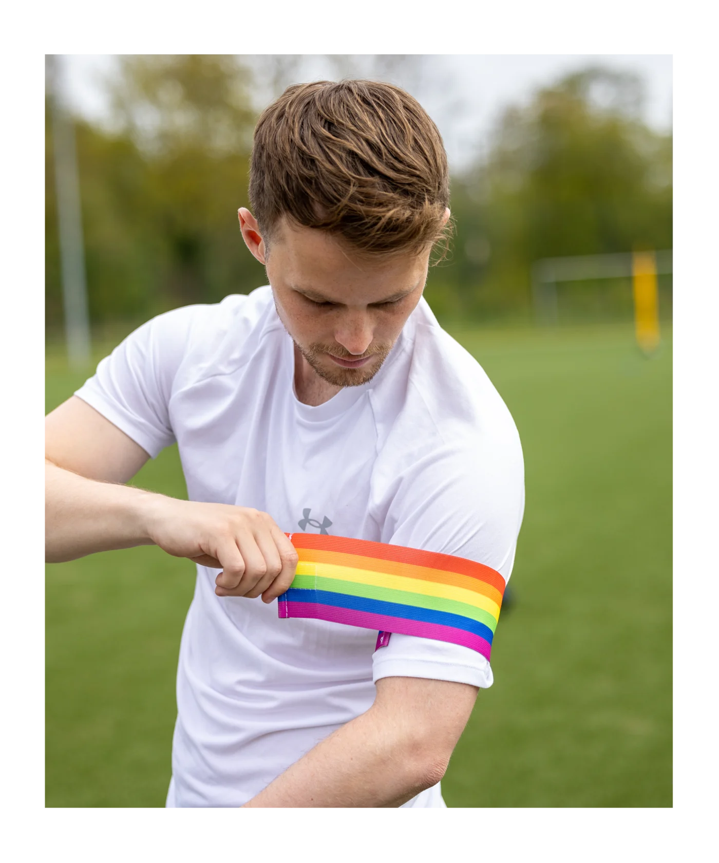 Cawila Diversity Kapitänsbinde Regenbogen | L-XL