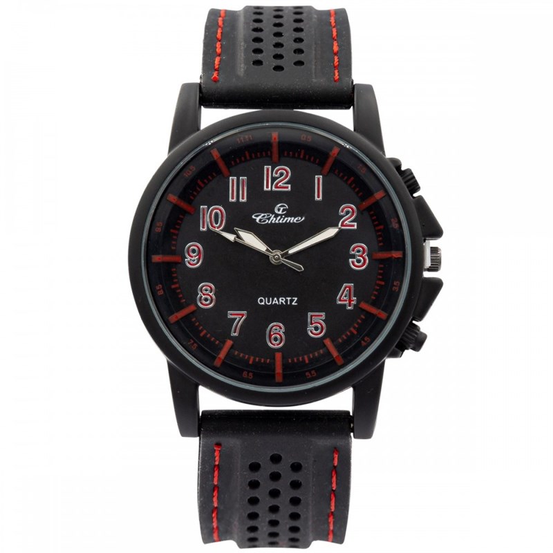 Montre Homme CHTIME bracelet Plastique Noir