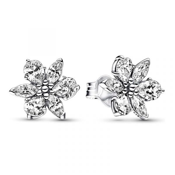 Pandora Joalheria Brincos de Herbário Brilhante 292633c01