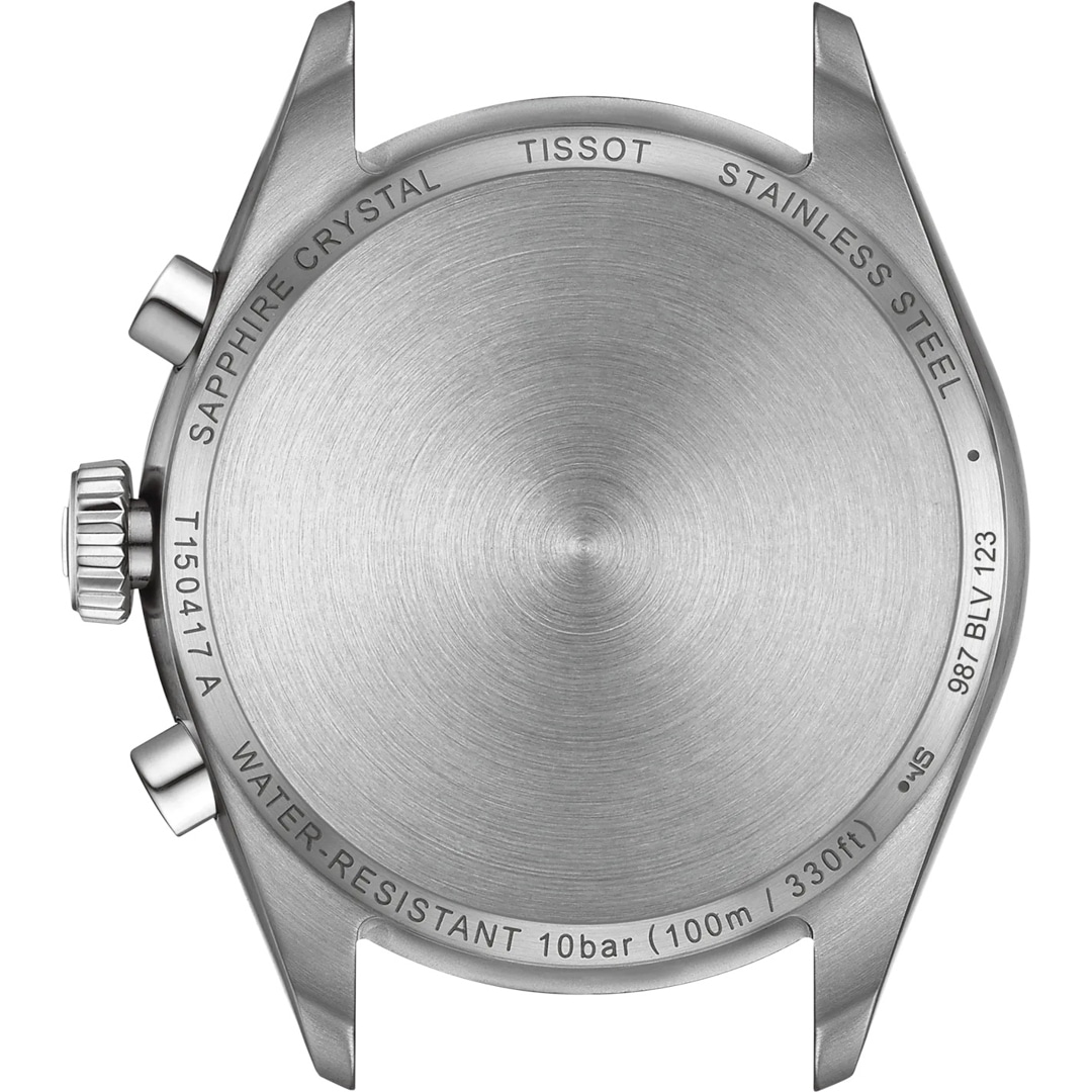 Tissot PR 100 Chronograph 40mm Weiss / Blau