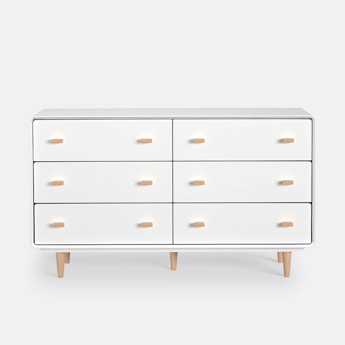 LA REDOUTE INTERIEURS<br>Cômoda 6 gavetas, Jimi