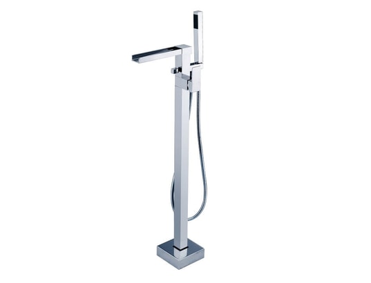 HUDOR - Mitigeur de baignoire Robinet de baignoire au sol 008 en laiton chromé collection...