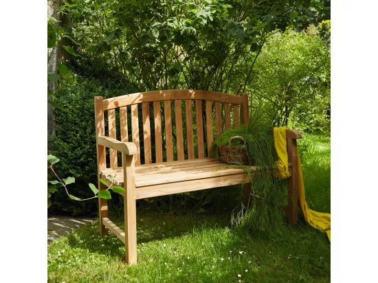 Banc de jardin en bois teck massif