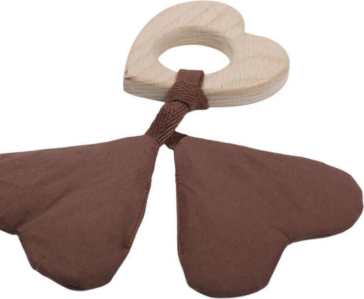 Müsli by Green Cotton Figure teether Brown sugar