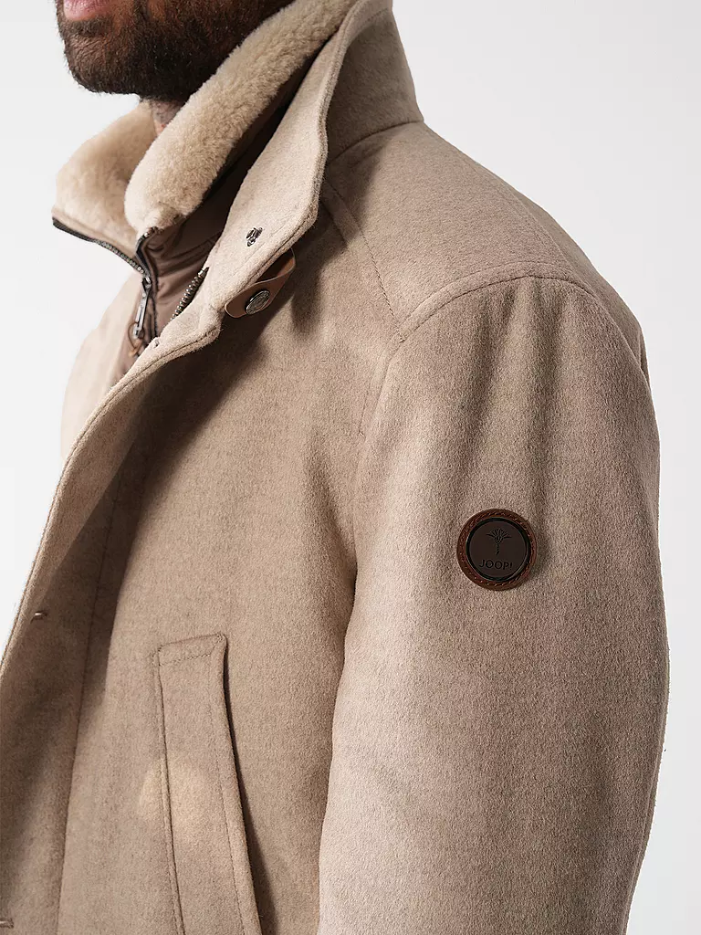 JOOP Wollmantel  beige