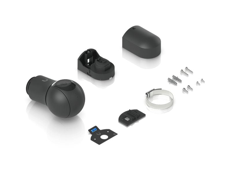 Ubiquiti Netzwerkkamera G5 PTZ Schwarz Kompakte PTZ-Kamera mit 2K-Auflösung, Smart Detection und wetterfestem Gehäuse für professionelle Sicherheitsanwendungen