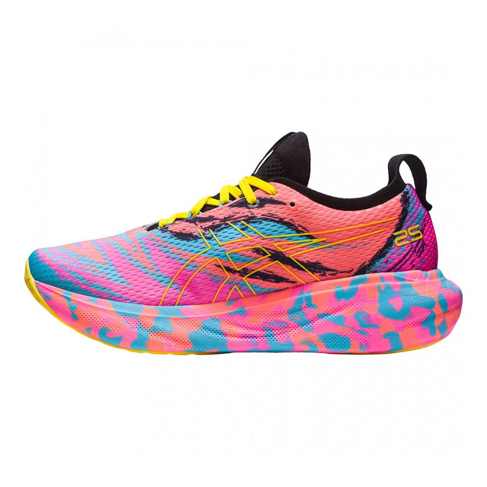 Asics GEL-NIMBUS 25 - Chaussures running Homme aquarium/vibrant yellow