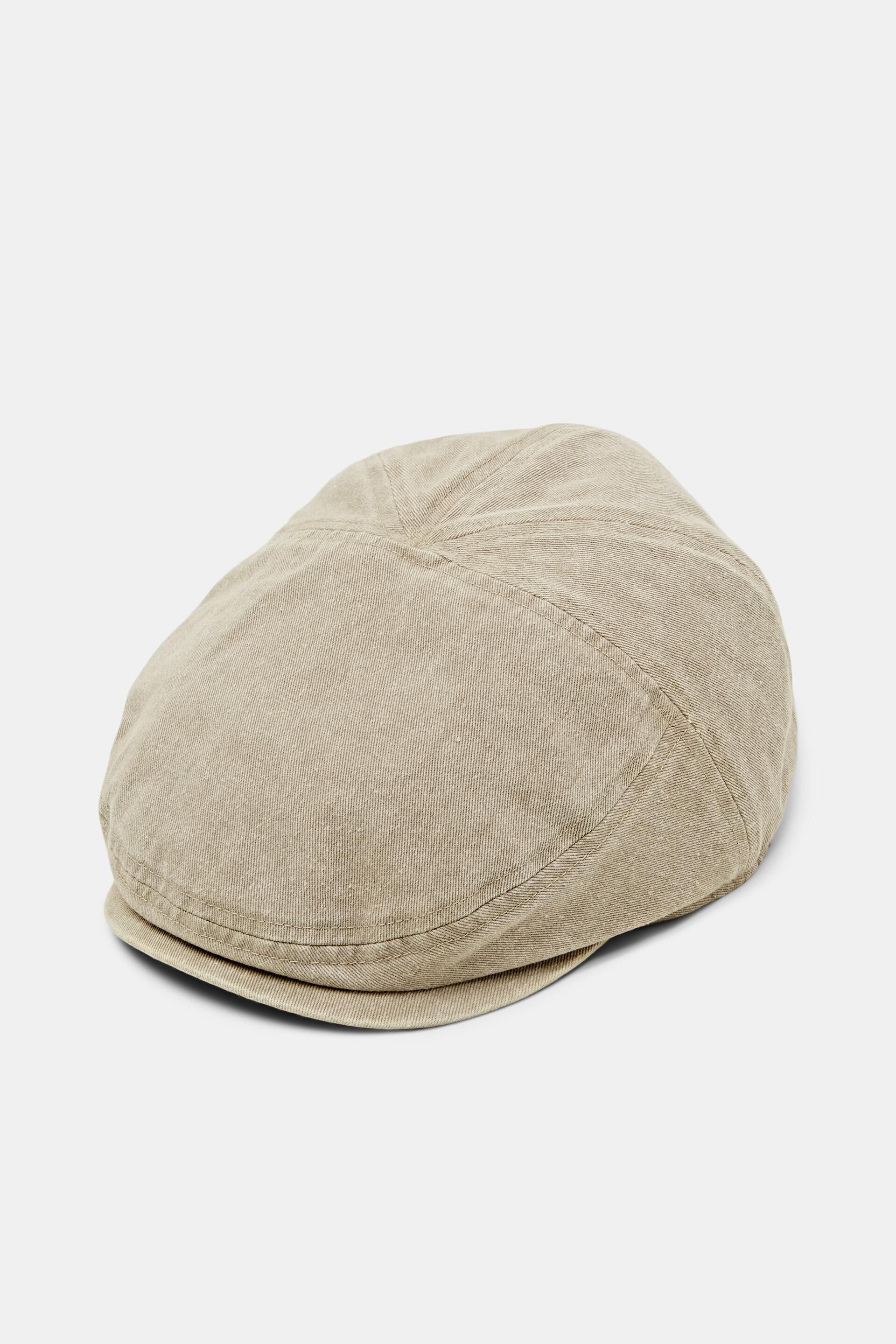 Casquette plate en toile de coton