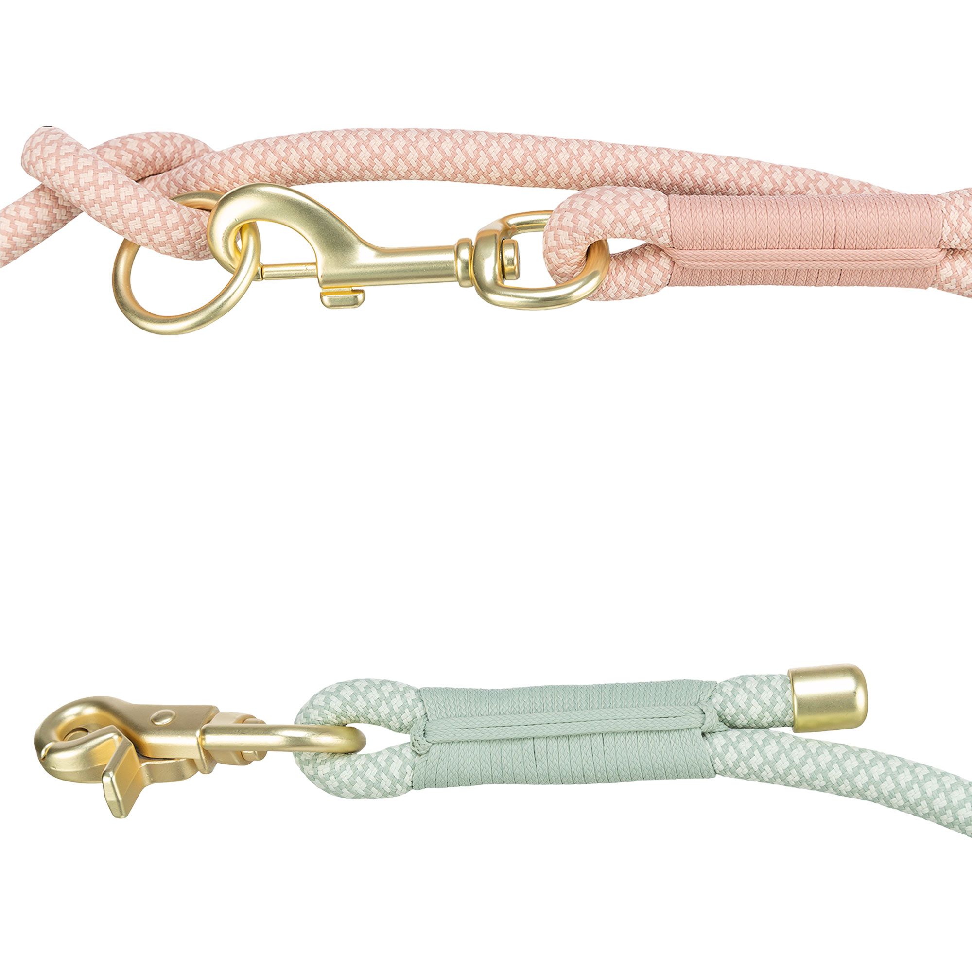 Hundeleine - Soft Rope Verlängerungsleine - 3-fach verstellbar - flexibel - trendig