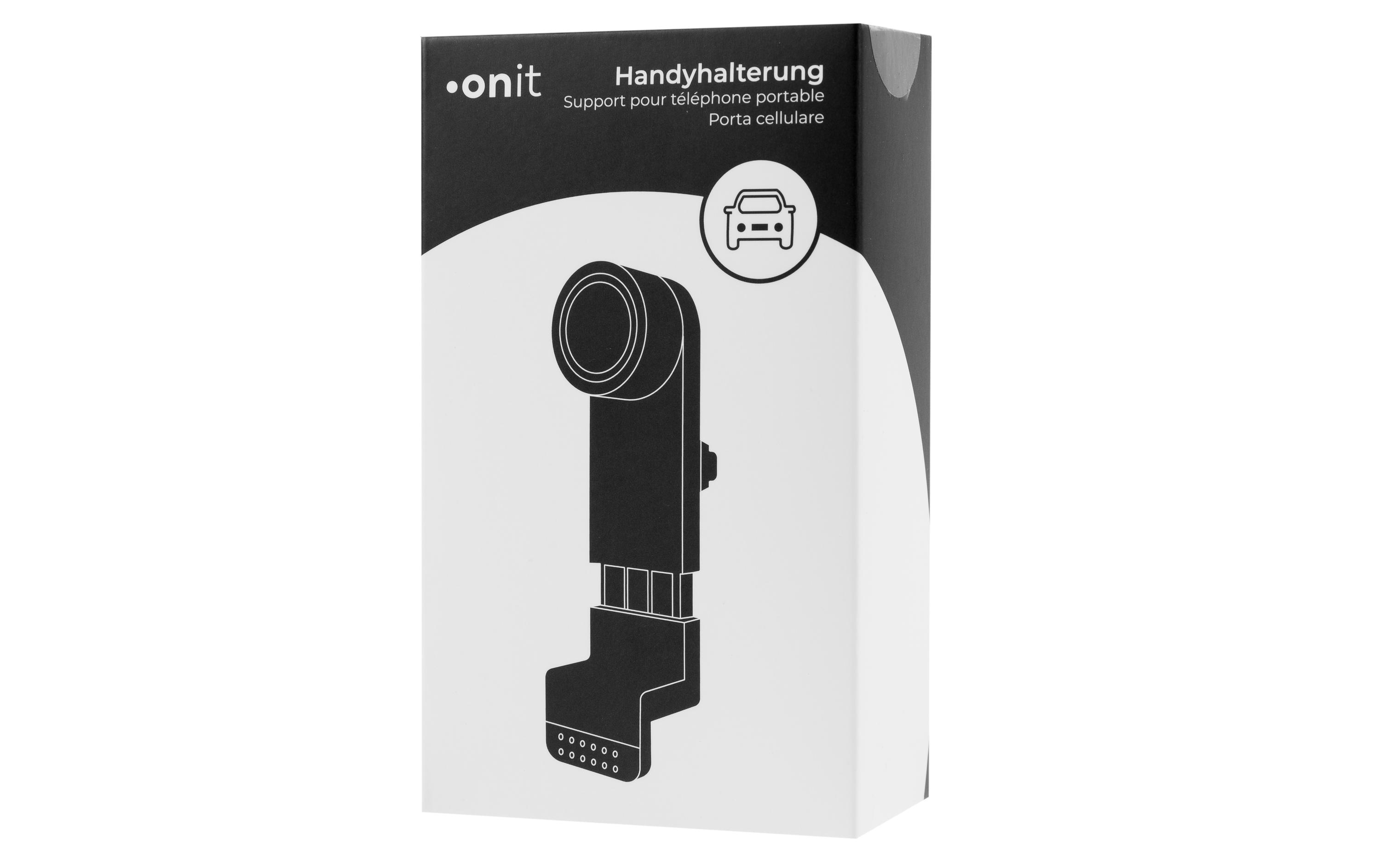Handyhalterung BasicHalterung zur Befestigung des Smartphones an den Lüftungsschlitzen des Autos