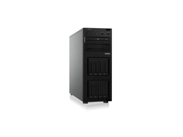 Lenovo ThinkSystem ST250 7Y46 - Server - tower 4U - envejs - 1 x Xeon E-2224 / op til 4.6 GHz - RAM 16 GB - SATA - hot-swap 2.5