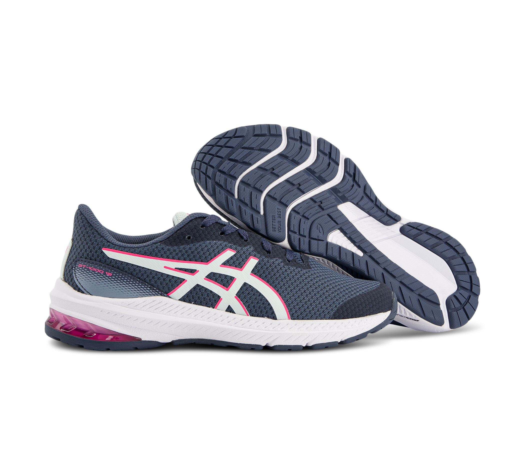 Asics GT-1000 12 GS grau