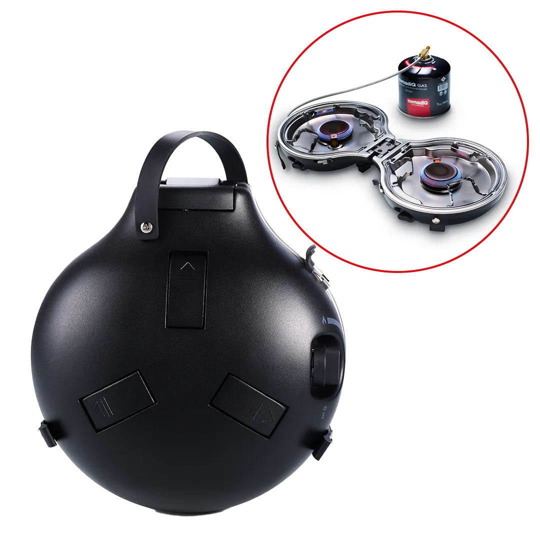 NomadiQ draagbaar outdoor kooktoestel - Black