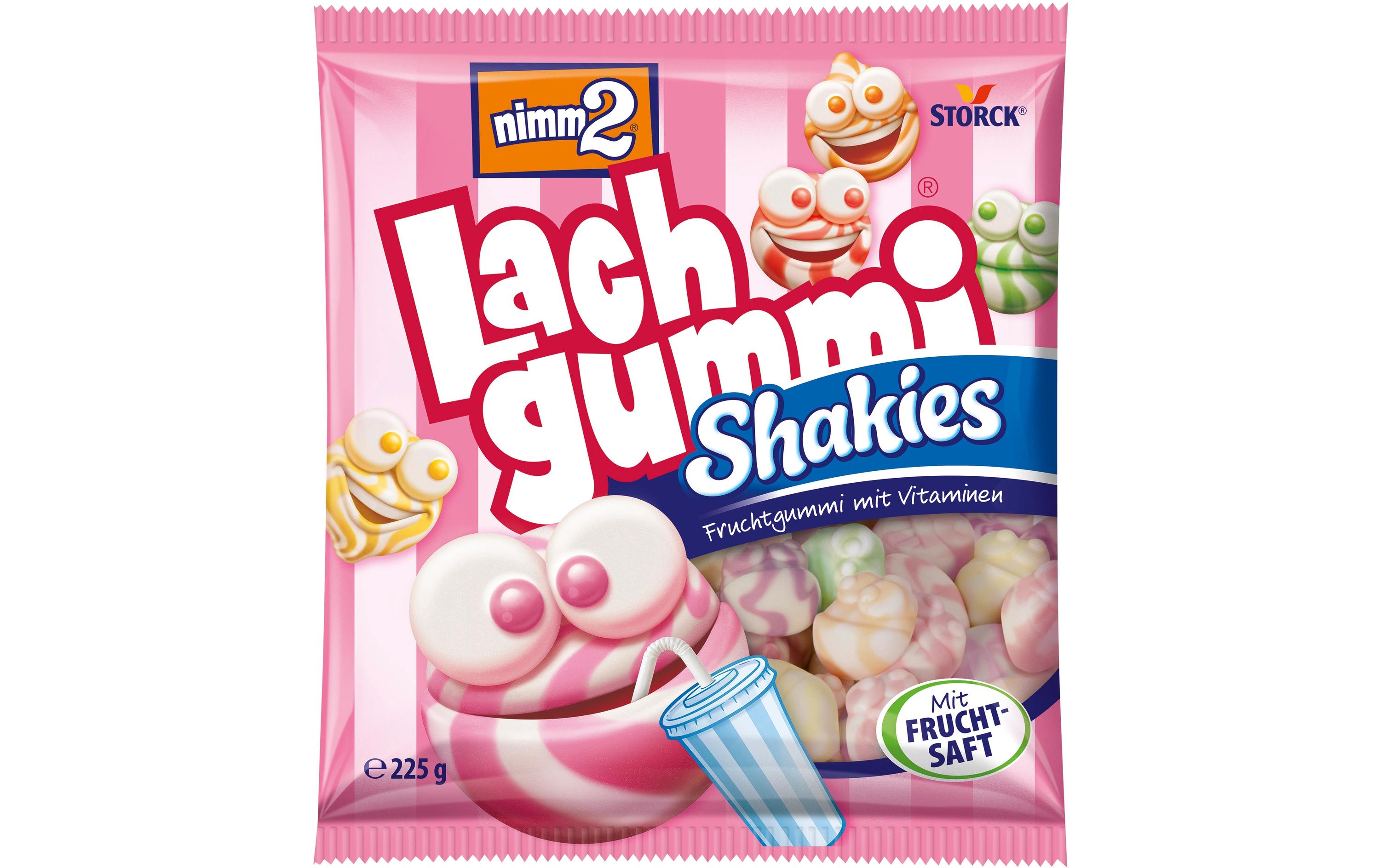 Nimm2 Lachgummi Shakies 225 gFruchtgummi mit Vitaminen
