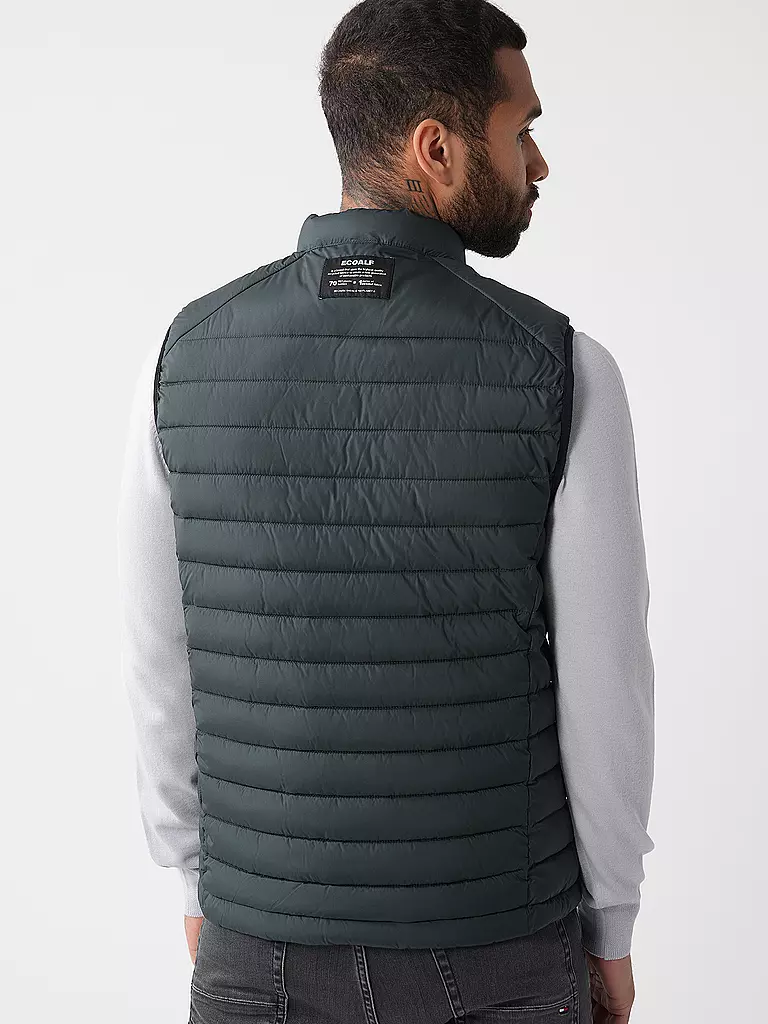 ECOALF Steppgilet CARDIFFALF dunkelgrün